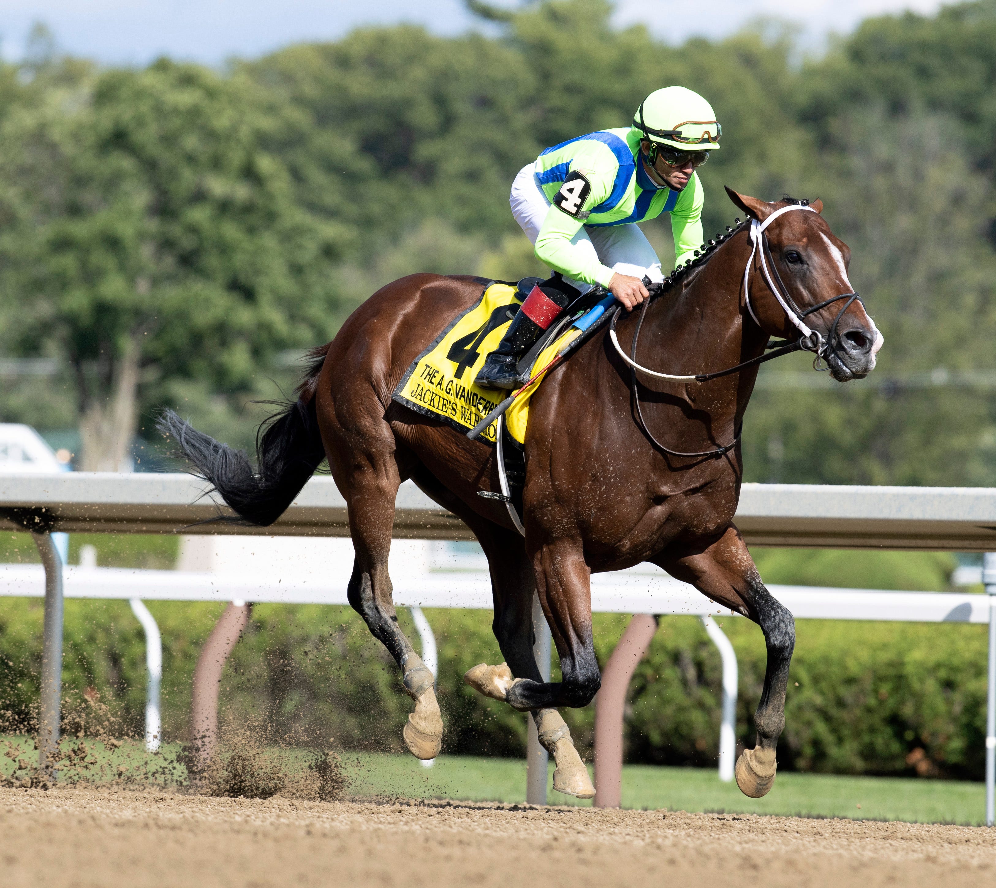 Jackie's Warrior makes Spa farewell in Forego Stakes